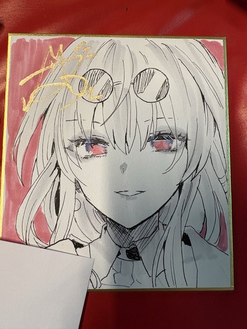 リクエスト色紙3枚目完成しました! 