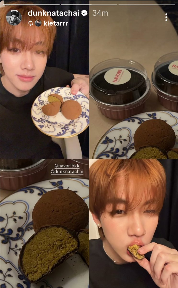 natanata_love's tweet image. new cloudisclub collection is modeled by dunk's friend kietar 🙌🙌🙌 he was also helping out navori pop up booth at the mall 🥹🫶🏻 love how his friends support him like this 💗

#CloudisClub #dunknatachai #dunkdunk