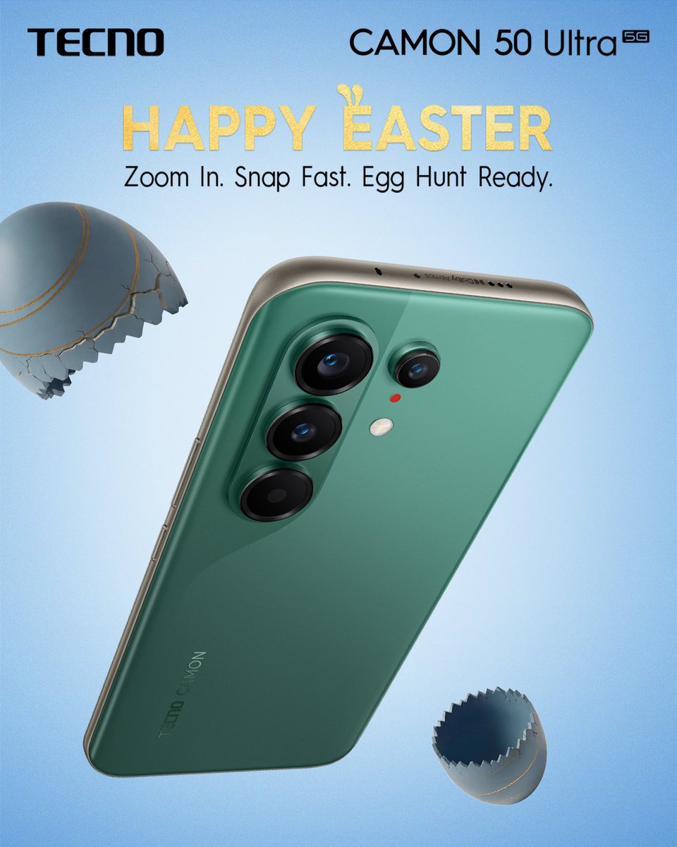 TECNOMobileUG's tweet image. Happy Easter to all believers 🐣

May your day be filled with joy, love and bright moments. Just like our devices 💙

#TECNO #EasterBlessings