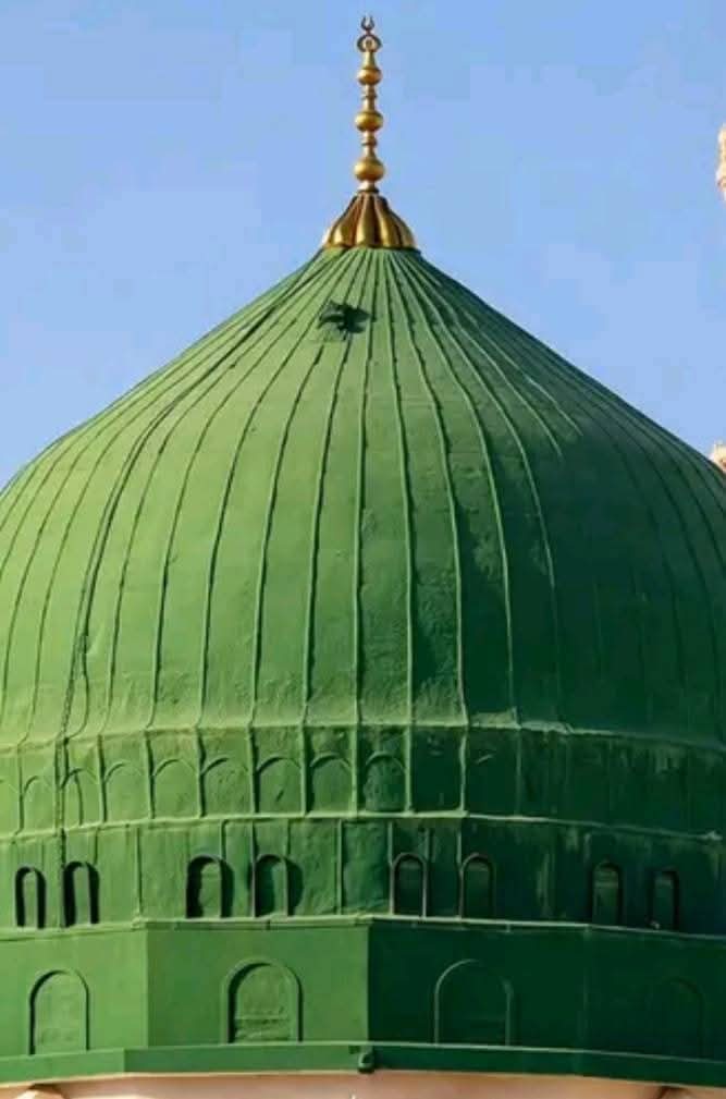 گنبدِ خضریٰ۔۔۔۔عاشقانِ رسولﷺ کی پہچان