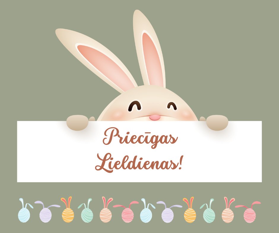 DrosaisCentrs's tweet image. #Lieldienas #Bērni #KiAC

Apsveicam ar Lieldienām! 🐰🥚

Balts pūpolītis smaida, 
Un Lielo Dienu gaida, 
Klāt atkal pavasaris jauns, 
Kad dzīvība sāk mosties, plaukt.
