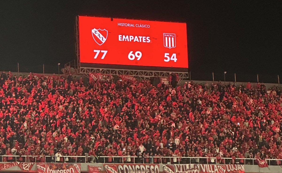 Si estás tercero en un clásico de dos, es porque ya no es clásico. 
Buenas noches 👹🇦🇹