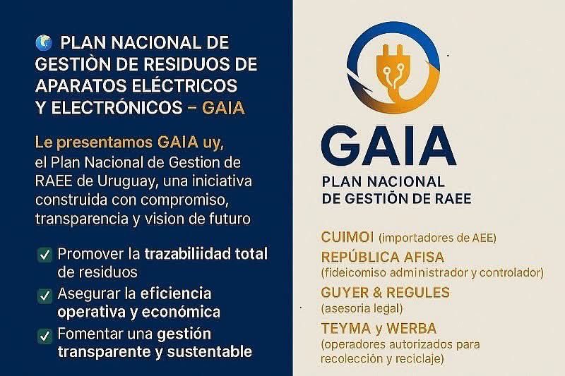 cuimoi's tweet photo. Plan Nacional de Gestión de Residuos Eléctrico Electrónicos : GAIA 🇺🇾
@SamsungArg @adau_uy @DellLatAm @CromoUY @MyMUruguay @usembassyMVD @OrtunoEdgardo @MAmbienteuy @intel_la @canal5uruguay @canal10uruguay @teledoce  @el_BID @CAF_Online @Uniondeexport @CutiUy https://t.co/2K0Wq7wYdK