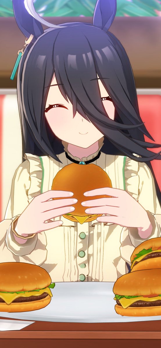 polyjamd's tweet image. burger