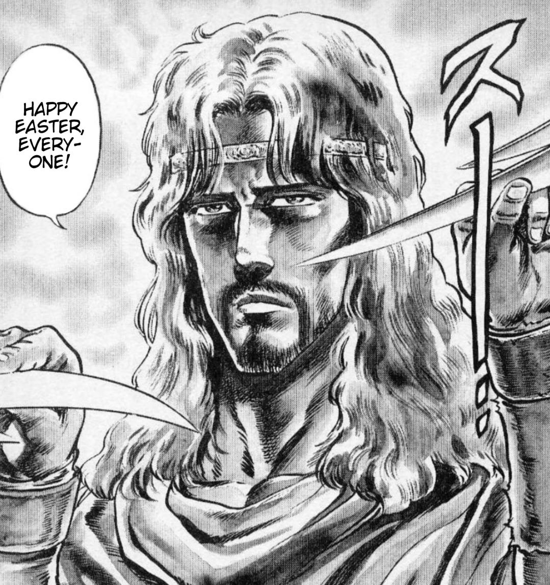 Happy easter everyone, Remember that God loves you