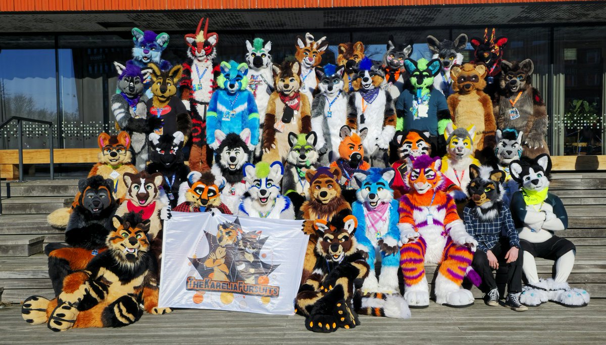 TheKarelia's tweet photo. Commissions re-open 5th to 8th of March 2027. (Fullsuits, partials and parts only)

Fursuit quotes are always open:
https://t.co/X4Qc1N8X8P

You can also always send us an e-mail if you have any questions:
thekareliafursuits@hotmail.com
Or reach out on Telegram:
@ TheKarelia
#fursuitmakers #fursuitmaking