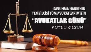 Vatandaşlarımızın savunma hakkını temsil eden, hak arama özgürlüğü için mücadele veren tüm avukatların 5 Nisan Avukatlar Günü’nü kutlu olsun