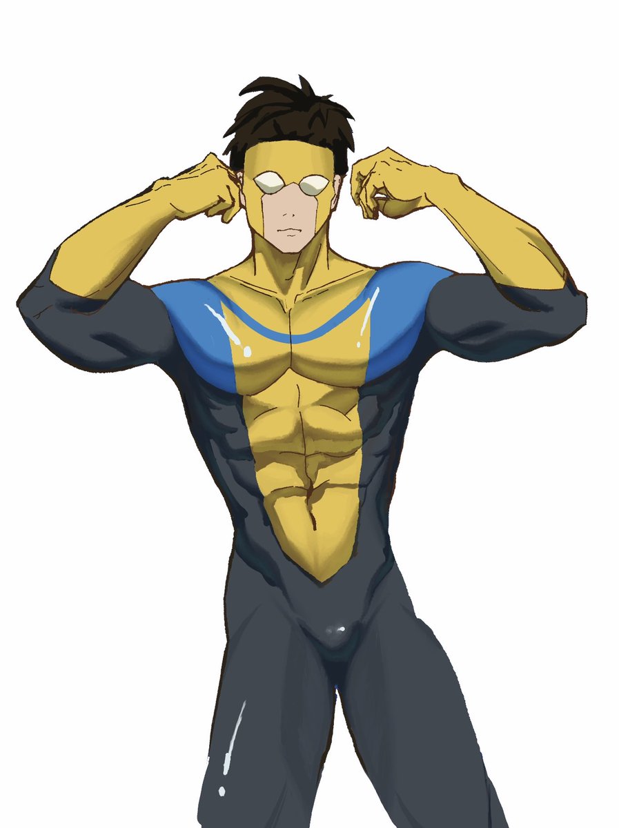 lisgsaber's tweet image. God why’s Mark so finee😩😩
#Invincibleart