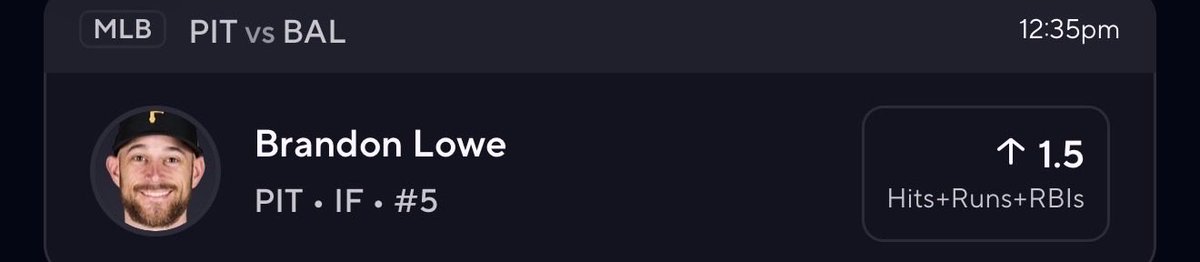 💰⭐️MLB POTD⭐️💰

BRANDON LOWE OVER 1.5 HRR

CLICK THE LINK IN BIO AND JOIN THE DISCORD🔥🔥HAD A GREAT DAY TODAY AND LOOKING FOR A REPEAT TOMORROW‼️‼️WE HAVE CAPPERS FOR ALMOST EVERY SPORT AND ESPORTS‼️🔥

#GamblingX #POTD #PrizePicks #MLB