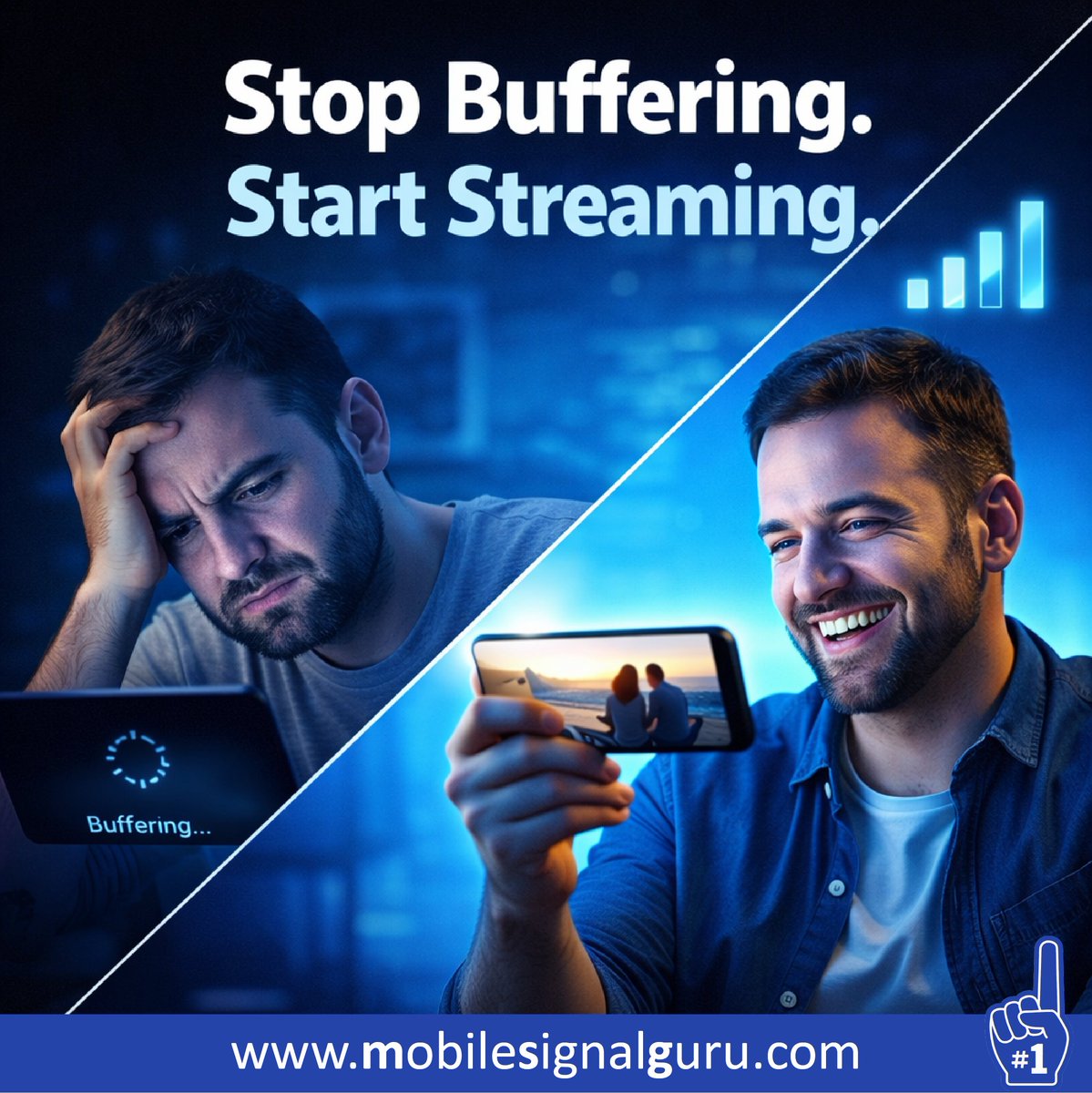 MobileSignalGur's tweet image. Stronger signal = smoother streaming + faster downloads. Why wait? 🚀 Buy your Mobile Signal Booster today: mobilesignalguru.com
#FastData #TechUpgrade #MobileSignalGuru #MobileSignalBooster
