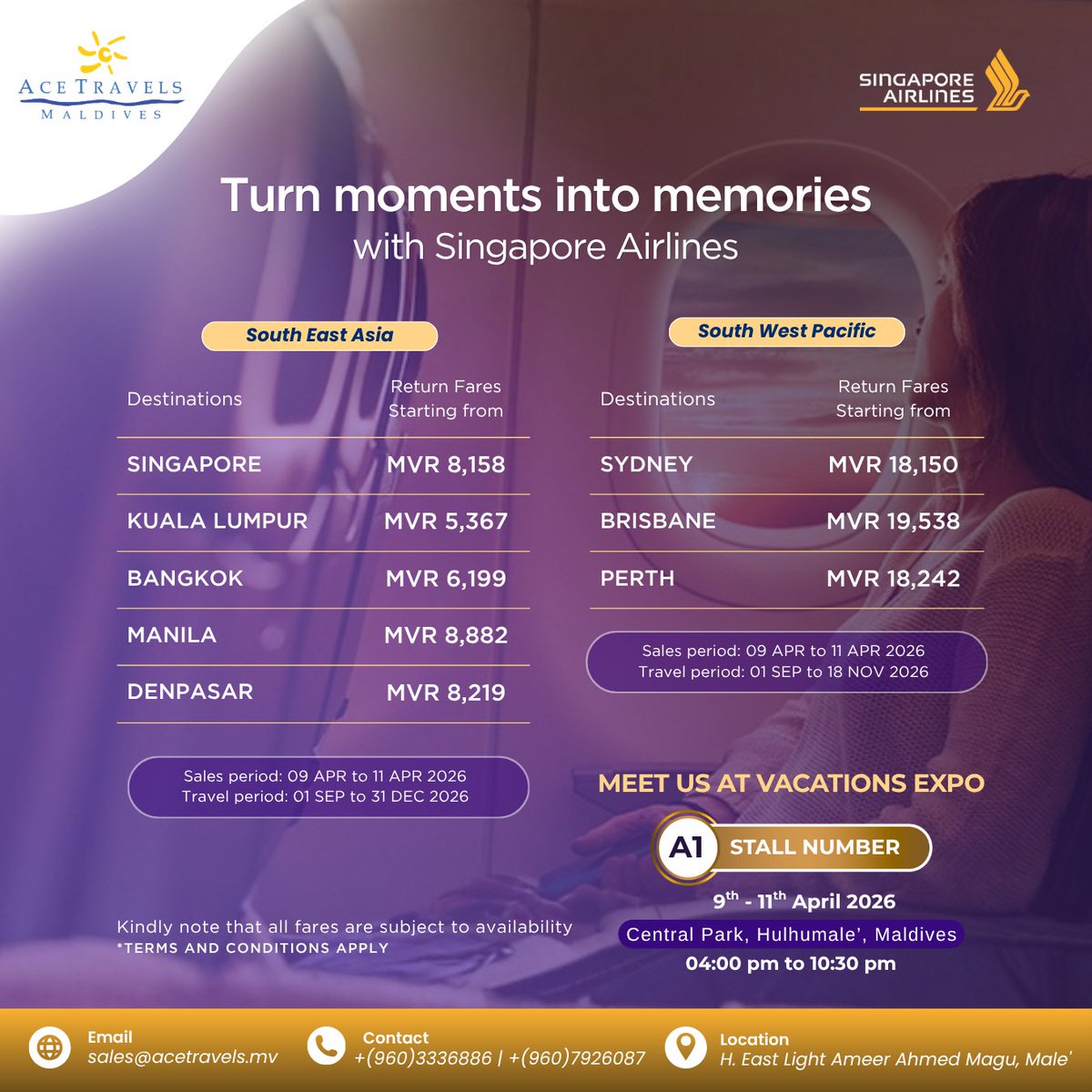 Ace Travels Maldives tweet media