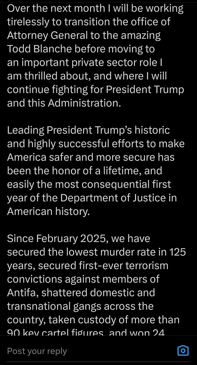 singingsally3's tweet photo. @PoliticsOnX @AGPamBondi https://t.co/G4kQhV2zx9