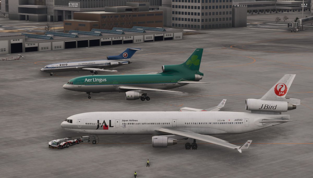KIOKIO597's tweet image. トライジェット（B727、L1011、MD-11）
#msfs2024