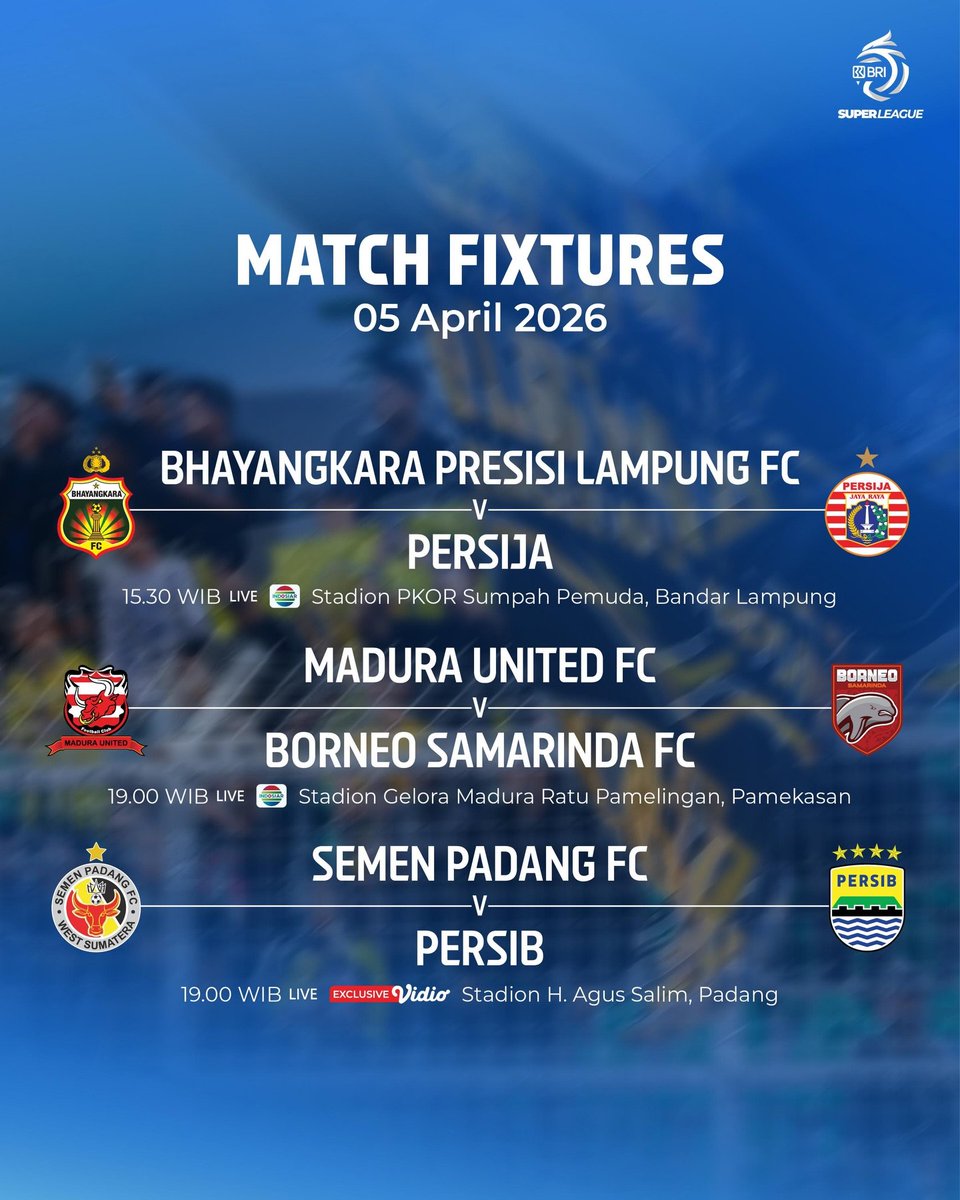 BRI Super League tweet media