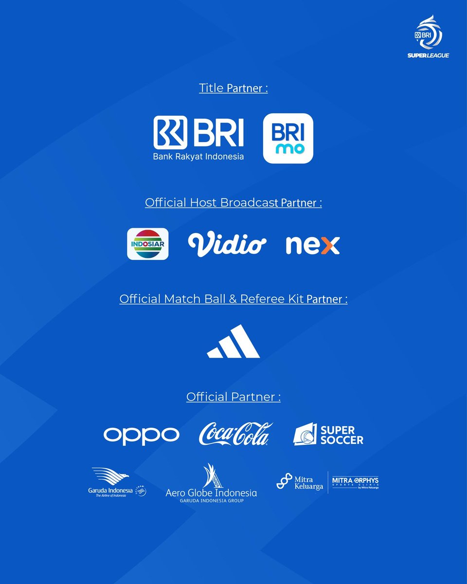 BRI Super League tweet media