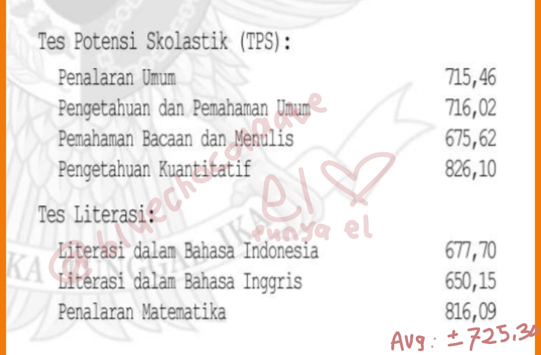 manifesting skor utbk segini😭 gacor bgt gila