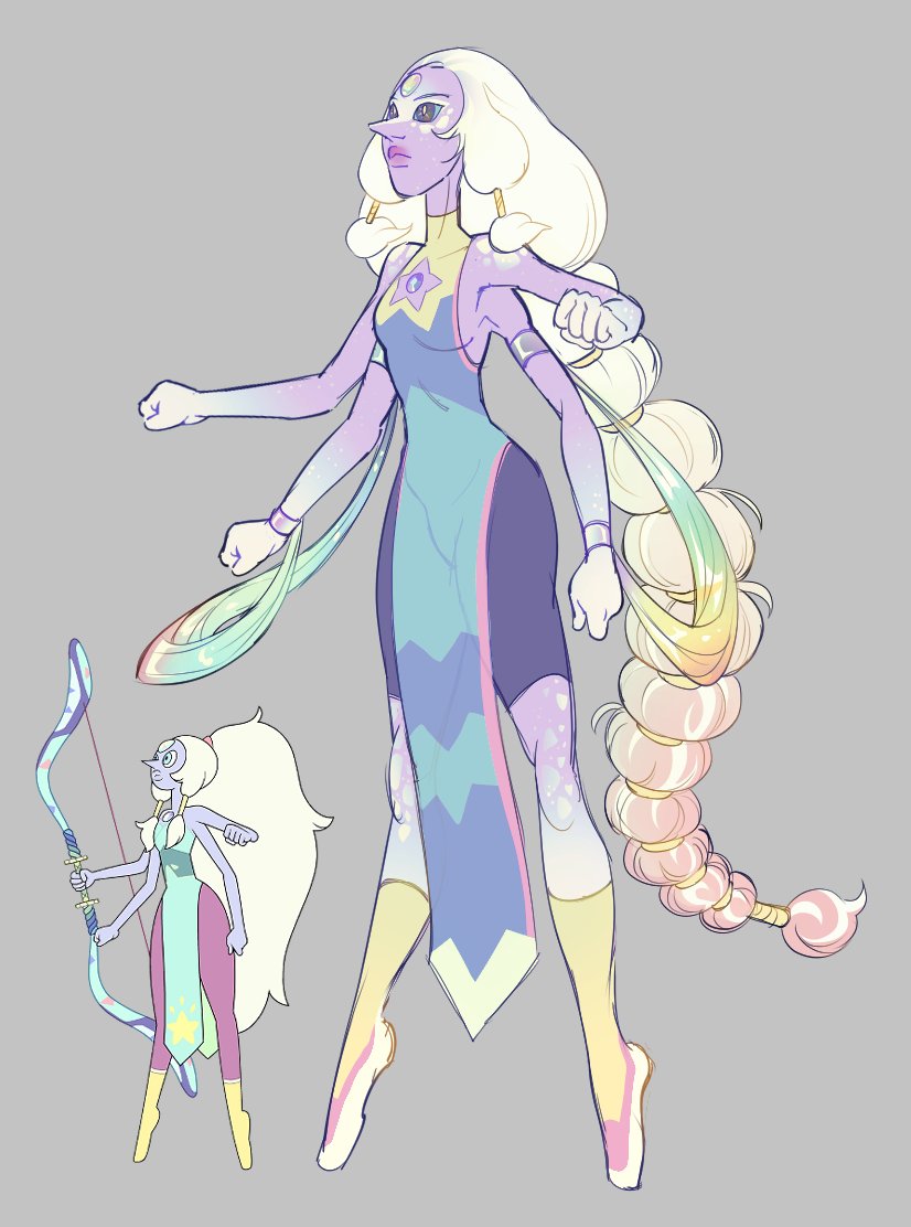 #stevenuniverse

opal "redesign." i think this one has the least changes?