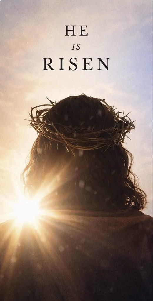 JenR4hme's tweet photo. He is risen. Happy Easter ✝️ https://t.co/zf2L7lUV1x