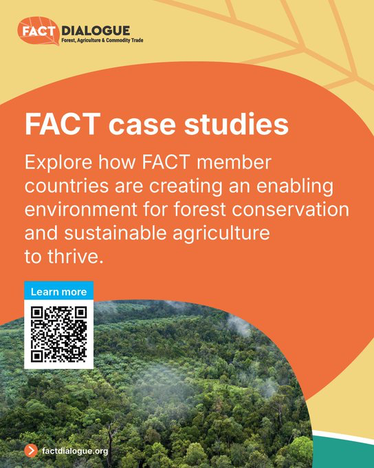CIFOR_ICRAF's tweet image. Countries are testing practical ways to make deforestation-free value chains work for smallholders.

Explore case studies from the #FACTDialogue on traceability, agroforestry, &amp;amp; national programmes shaping sustainable supply chains.

🔗:bit.ly/3Onav2g

#TreesPeoplePlanet