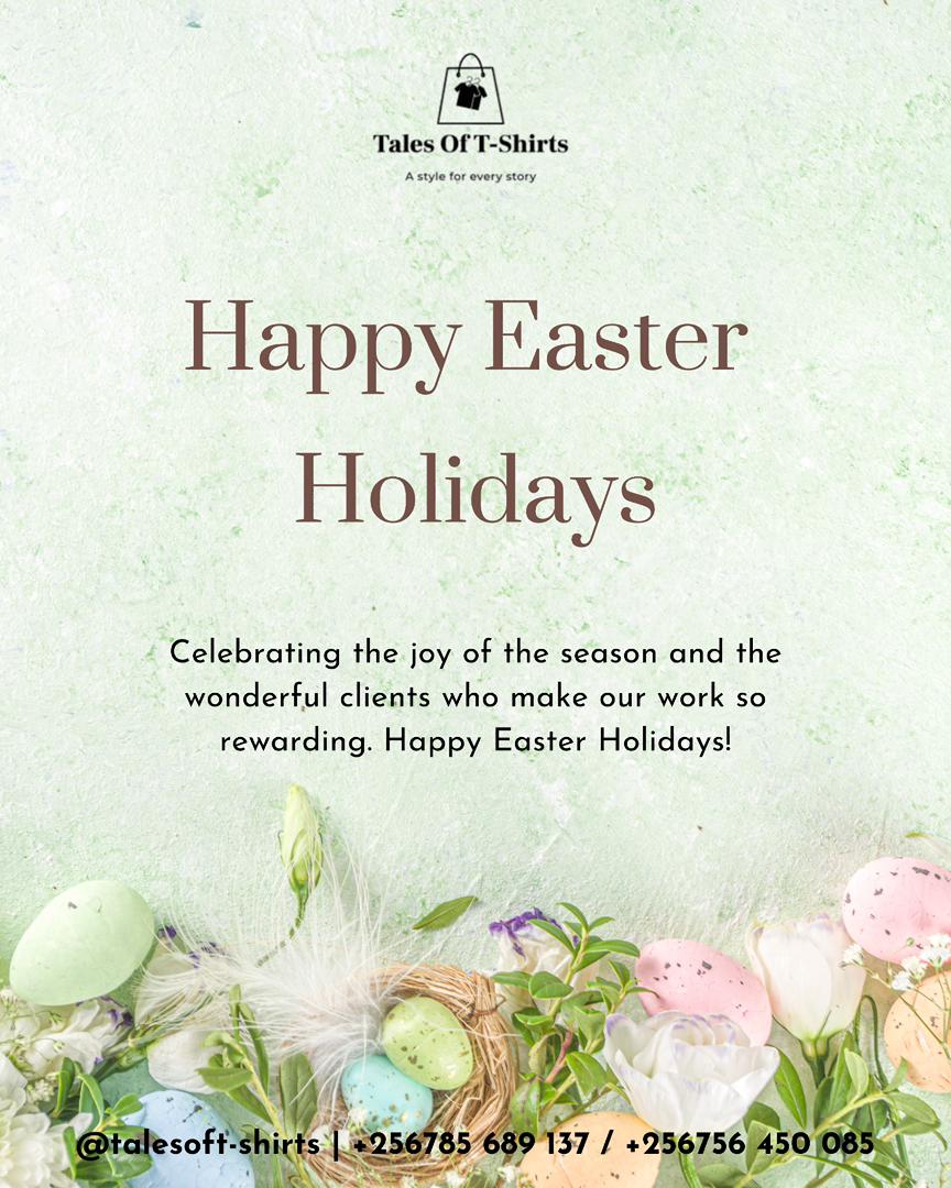 talesoftees's tweet photo. Whether it’s for a family reunion, a birthday, a concert, work, or just a lazy Sunday, thanks for making us part of your stories and memories.

With all the love we have to give, happy Easter from the team at Tales of Tees. https://t.co/bk0n8Fihmu