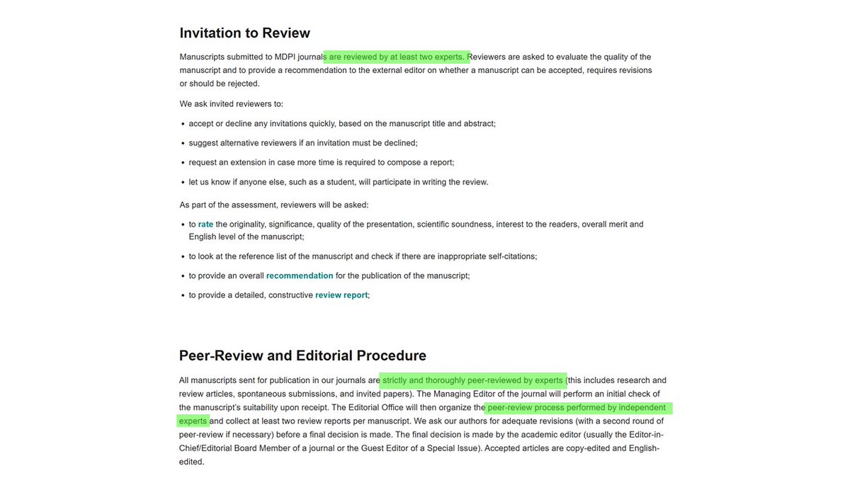 maoviedogarcia's tweet photo. 🚨 #IamNOTanExpert #PeerReviewQuality❓ @Materials_mdpi
Reviewer 1 Anonymous
“I AM NOT AN EXPERT in the subject treated in this paper”
https://t.co/Mb61jnjkq0
This contradicts @MDPIOpenAccess peer review declared policy
https://t.co/XURKWutuo1 (20/3/2021) https://t.co/oiFS4ow83S