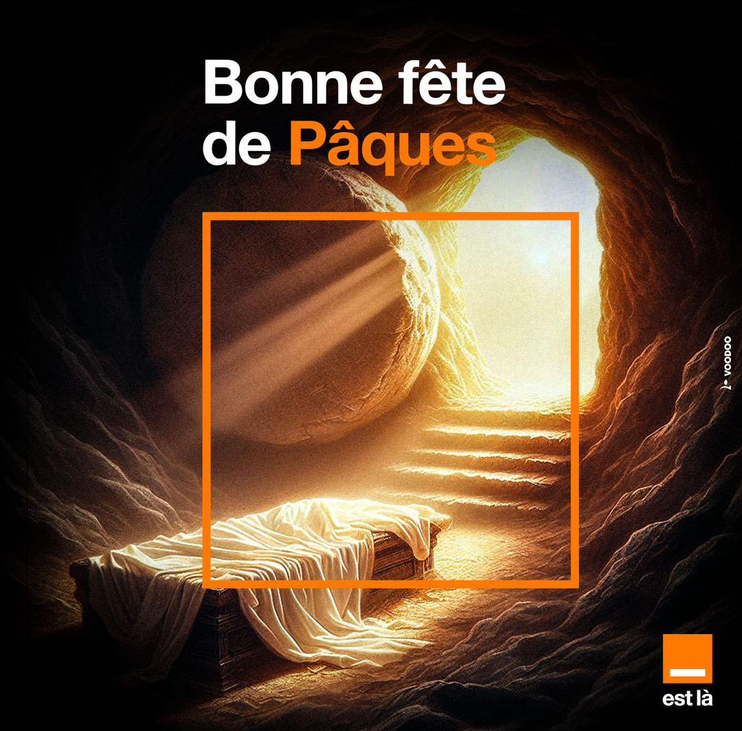 Orange__RDC's tweet image. En ce jour de Pâques, célébrons l’amour, le partage et ces moments précieux qui nous rassemblent 🧡

Bonne fête de Pâques à tous !

#Paques #Partage #OrangeRDC #OrangeEstLa