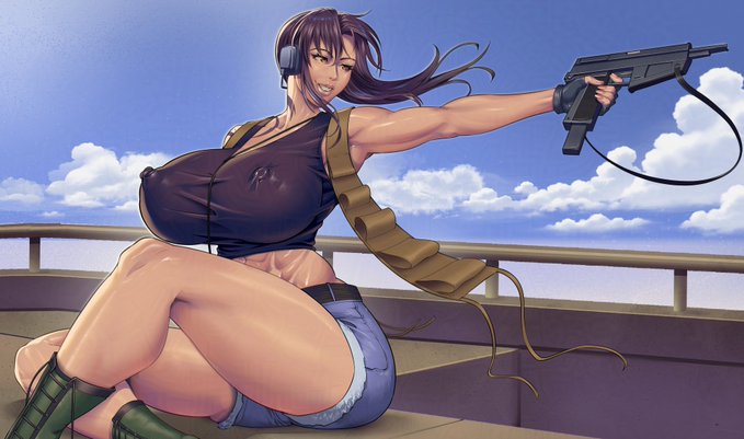 Levy ファンアート #blacklagoon