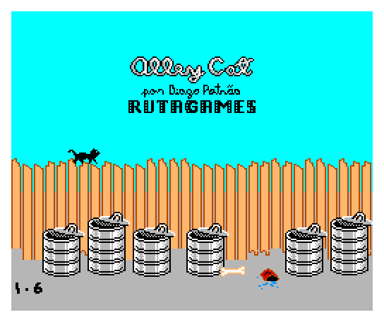 ArnaudDeKlerk's tweet image. Alley Cat by @djogopatrao is now available to play online:

file-hunter.com/Homebrew/?id=a…

Have fun!

#MSX @msxsnatcher @Supmsx @DTensoMSX @FilesGuy @thegeps74 @imulilla @tecnostalgia @merman1974 @klaxmsx @patriksretrotec @ishwin74 @MSXBlog @ENTEBRAS @mdpc___ @bitsofbas @bitvision2010