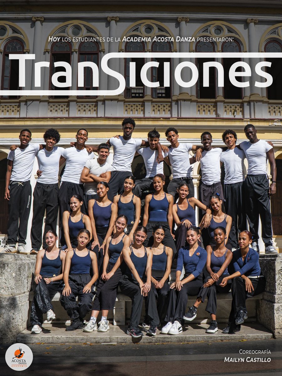 AcostaDanza's tweet photo. 💥 Este sábado clausuró el XXXI Encuentro Internacional de Academias para la Enseñanza del Ballet. 🩰
👉 Los estudiantes de la Academia Acosta Danza estuvieron en la escena principal del Teatro Nacional defendiendo "Transiciones",  coreografía de la maestra Mailyn Castillo. 🌞 https://t.co/wUHp785ykA