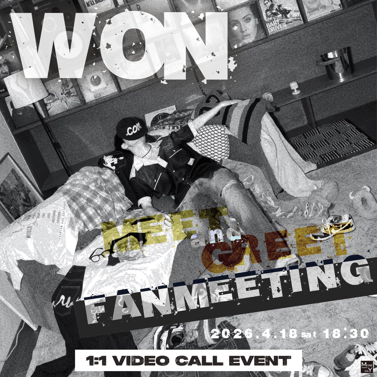 #WON
1:1 ONLINE VIDEO CALL EVENT

追加のVIDEO CALL EVENTが決定🙌🏻

◾️ 𝐄𝐕𝐄𝐍𝐓
2026.4.18 sat 18:30

◾️𝐓𝐈𝐂𝐊𝐄𝐓
🔗 neo-space.shop

#박성원 #원