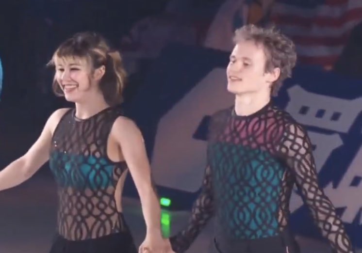 liuflwrs's tweet photo. ilia and alysa having matching outfits is very dear to me 🥹 my skating siblings https://t.co/h9vu3f7NXn