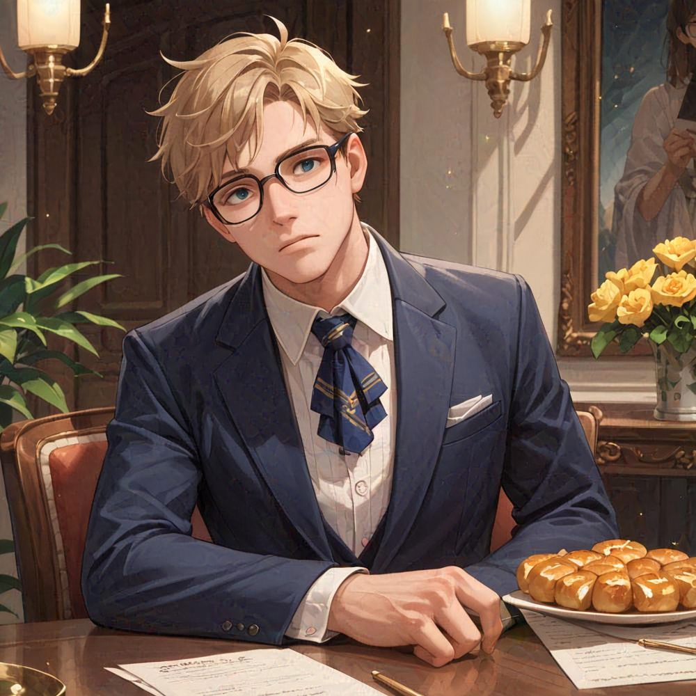 SlimKnightShady's tweet image. #cute #butler #hallway #art