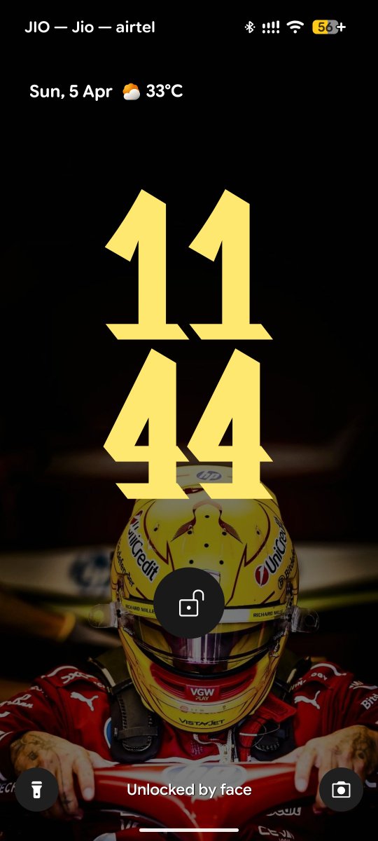 ModernRamar's tweet image. #Tweetyourlockscreen