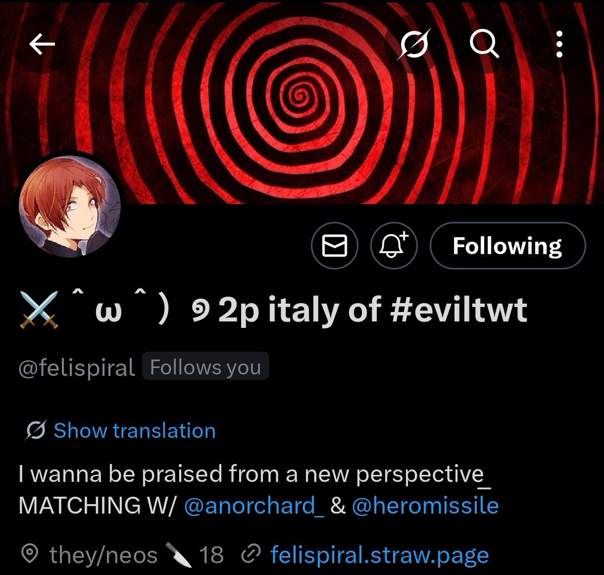 ( – ⌓ – ) 2p japan of #eviltwt tweet media