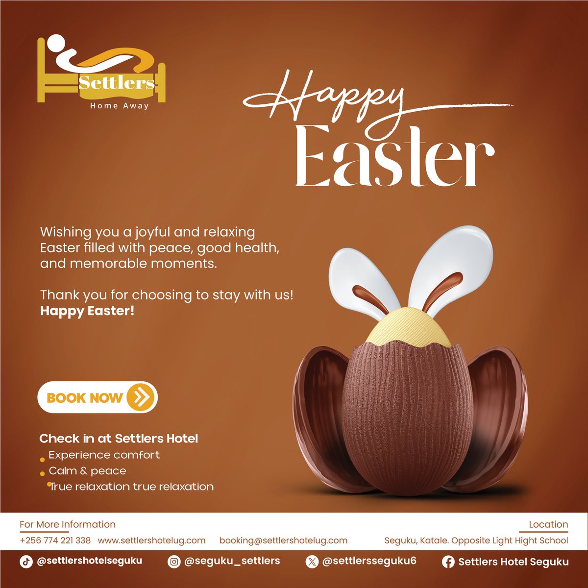 Settlers Hotel, Seguku tweet media