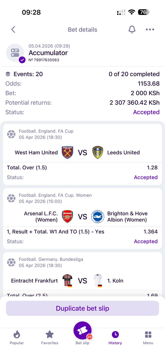 AntonioWallahi's tweet photo. Another 1000+ odds for grabs 🔥
From DrGambling &amp; sons

HelaBet Bet Code 🚀 Y592V

Not Yet on HelaBet?
Signup — https://t.co/6I2sBdnCbL
Promo Code :— ANTOH 
App — https://t.co/ak9aEGOs8m

Promo Code : ANTOH gives you Upto KES 16,000 Deposit Bonus on Signup 💰 https://t.co/m82760rqev
