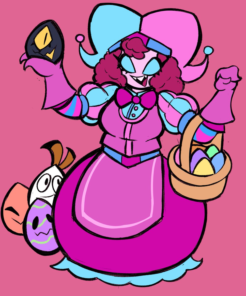 Muffie it's here Again!!

HAPPY EASTER JESTERS!! 🐰🗿🥚
HAVE AN EGGCELENT DAY!!! 💜

#illustration #drawing #Easter