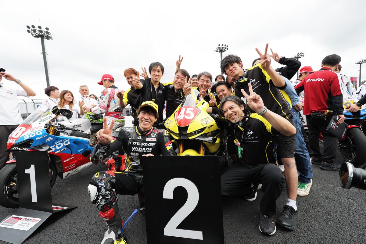 DUNLOP Motorcycle Tyres (ダンロップ二輪タイヤ公式アカウント) tweet media