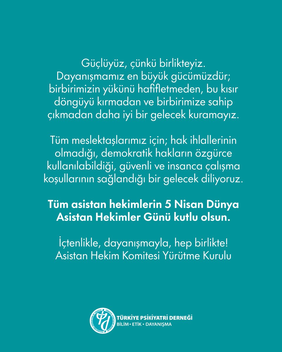 Türkiye Psikiyatri tweet media