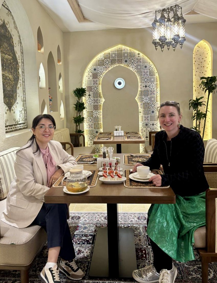 UZAmbassador's tweet photo. I’m a big fan of the new Farovon Hotel in Tashkent. It’s in a good location, has oodles of character, & GM Lola Mirzaeva & her team are really on the ball. #presstrip https://t.co/Gd39GBA6L4 https://t.co/gpoYhaxNl4