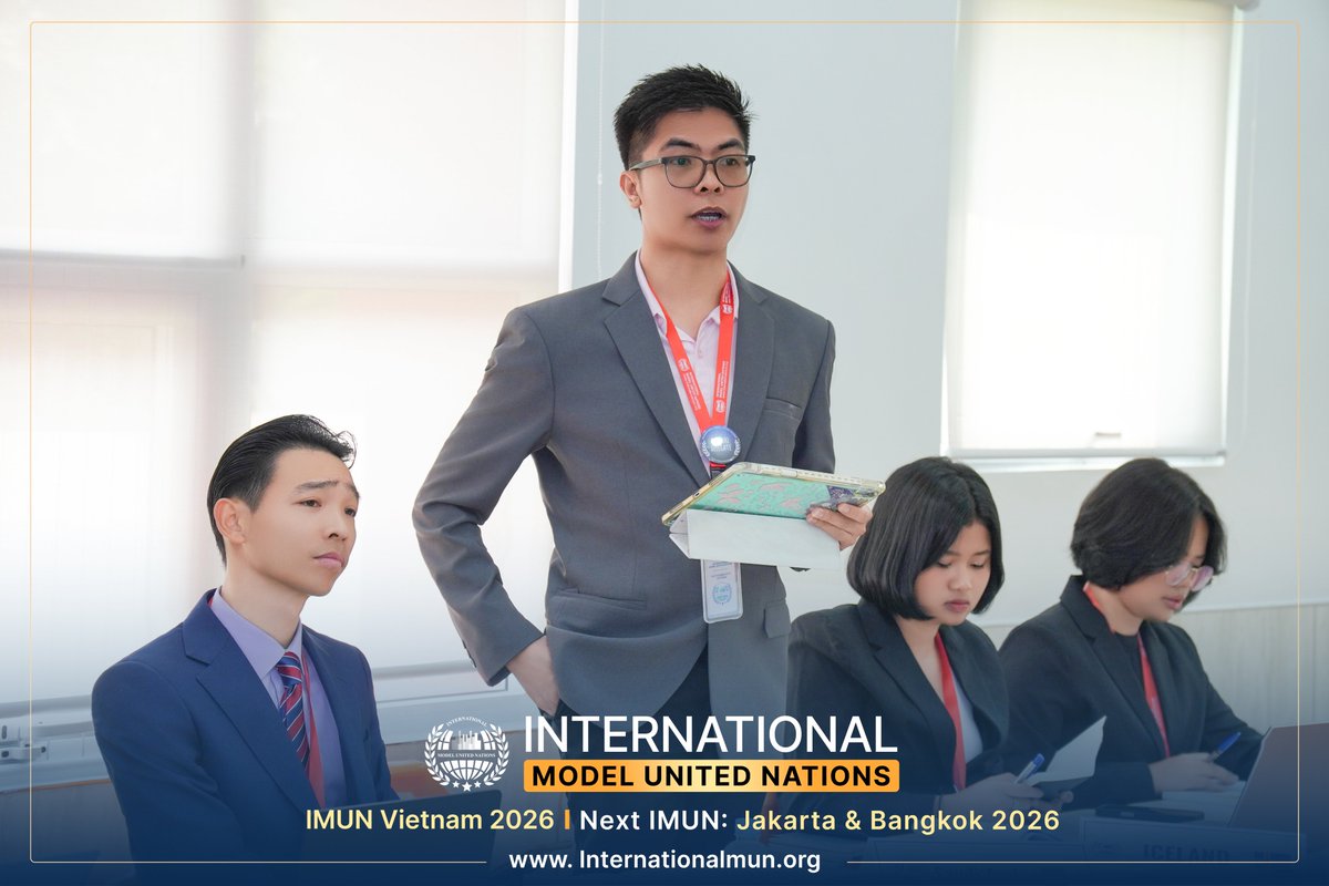 imunofficial's tweet image. Day Two at IMUN Vietnam | Ho Chi Minh City 📸
Where ideas deepened, debates intensified, and leadership truly came alive. 🌍

Missed this one? Don't worry — join us at our next conference in Jakarta, 28–30 July 2026.

#IMUN #DayTwo #Vietnam #GlobalLeaders