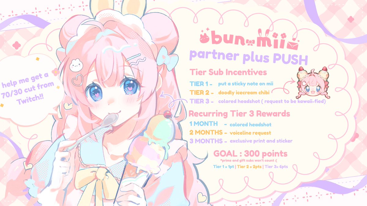 Mii 🌸💌 Partner Plus Push!! 📌 tweet media