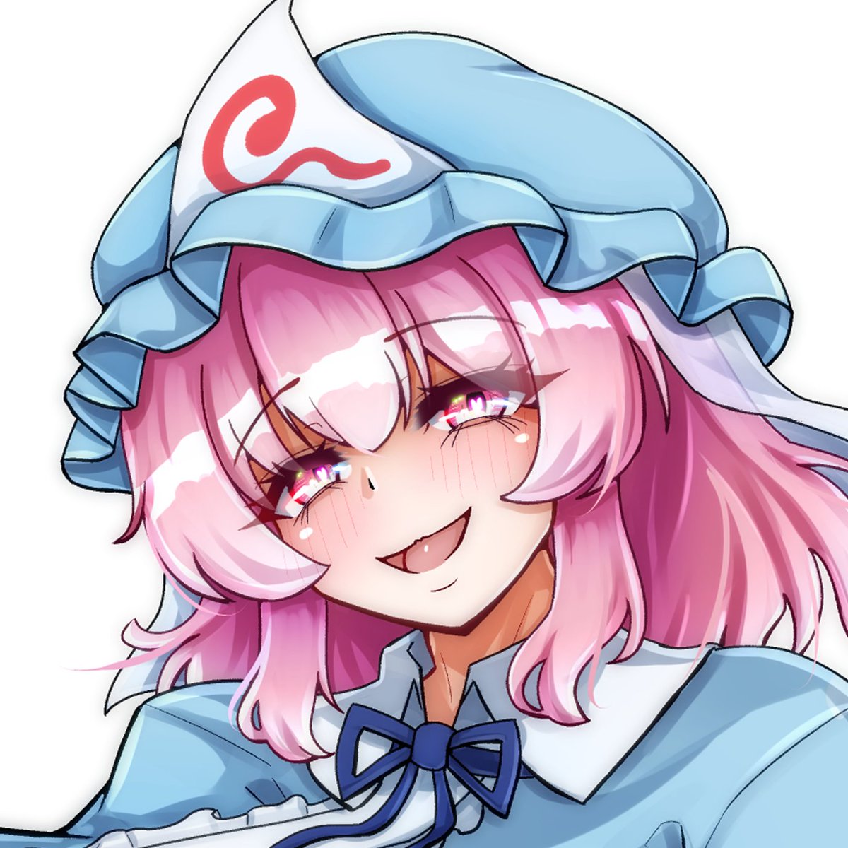 支援者限定でpixivリクエスト幽々子様の進捗をアップしてます。立ち絵とえち差分のトリミング版置いてます。
気になったら支援サイトへどうぞ～。 