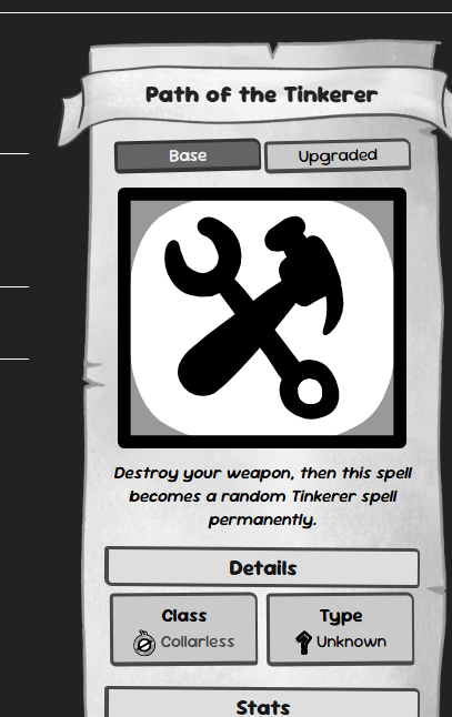 rixor14's tweet photo. @edmundmcmillen Also, this one might just be me, but I'm almost never taking any of the "Path of the X" abilities, just because of the total lack of choice. The times where I have tried to use one, it's almost never been something synergistic. Jesters have inate rerolls for a reason. https://t.co/dinAu3lMKN