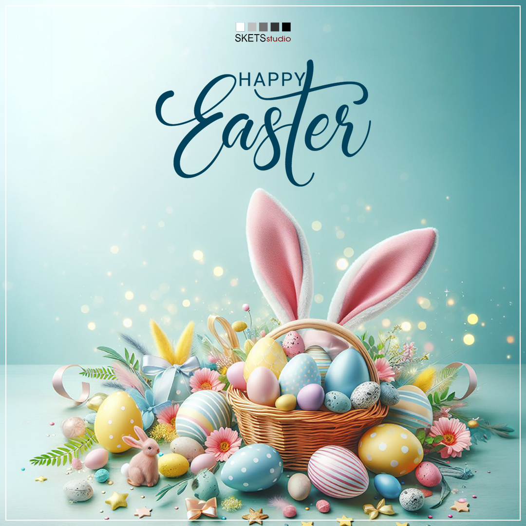 SketsStudio's tweet photo. SKETS Studio wishes you a joyful and refreshing Easter!

May this Easter bring fresh perspectives, bright opportunities, and a spirit of renewal in everything you do. https://t.co/i8fnY8XzCD