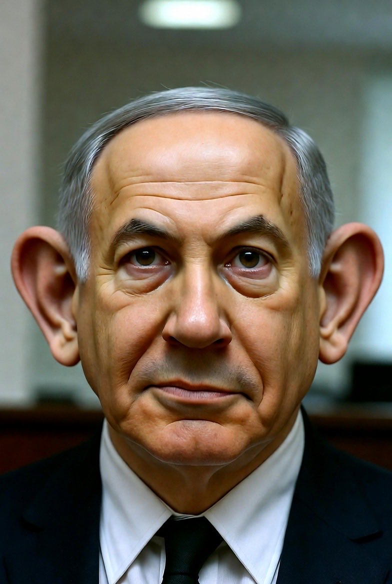 kyronnnnnnn's tweet photo. @netanyahu BIG EAR BENJAMIN https://t.co/k5D5LAsAyP