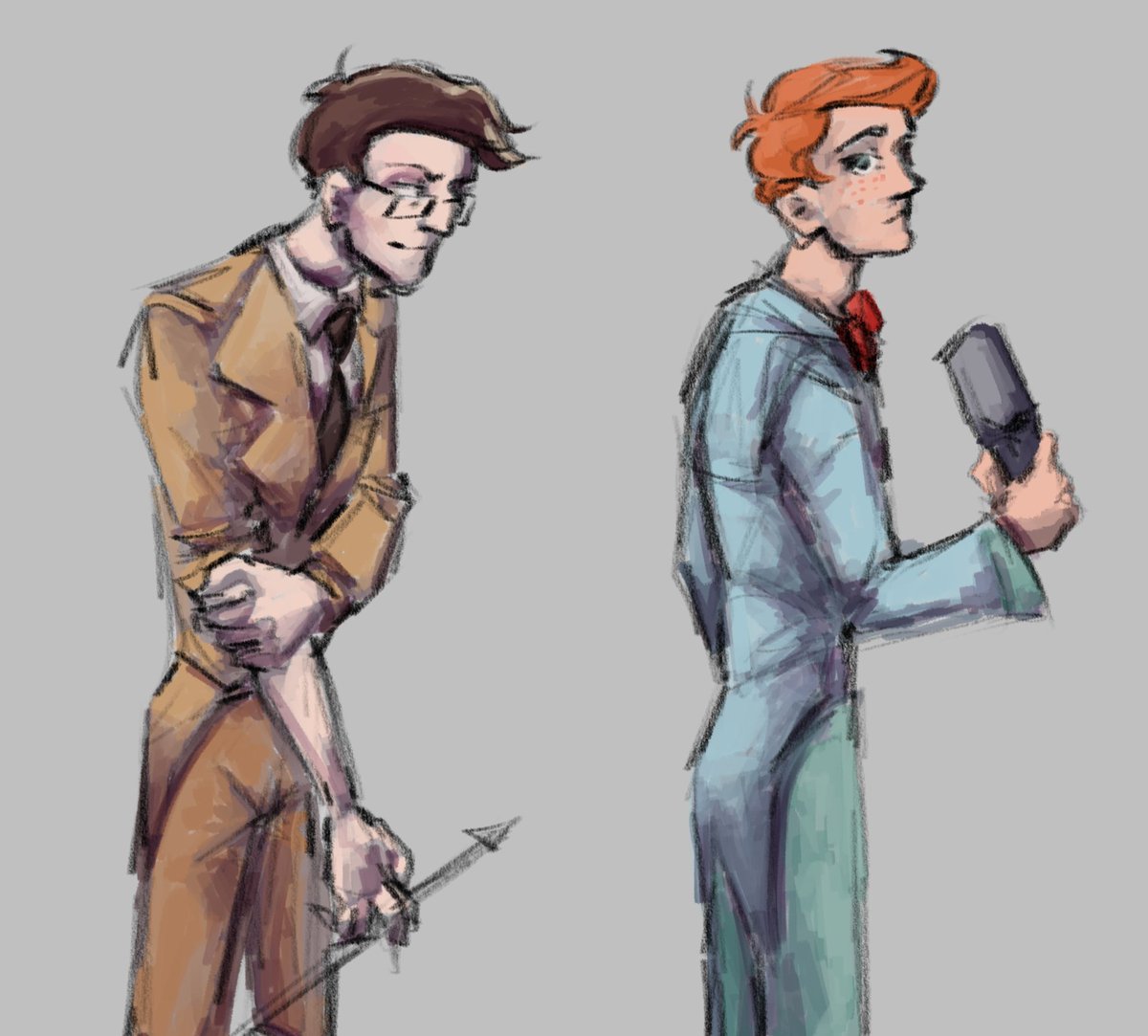 wirrenkpff's tweet image. Quick #vocalstatic doodles you convinced me (ofc i had to do this reference bruh)