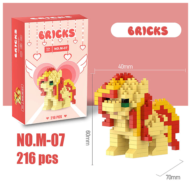 AllGoodsManual's tweet image. How to Building Blocks My Little Pony M-07 Instructions
youtu.be/q9Vxay4OiSk
My Little Pony Building Blocks - M-07
Pieces : 216pcs
H : 60mm
W : 40mm
L : 72mm
#Assembly #M_07 #MicroBlock #MiniBlock #My_Little_Pony #NanoBlock #Pony