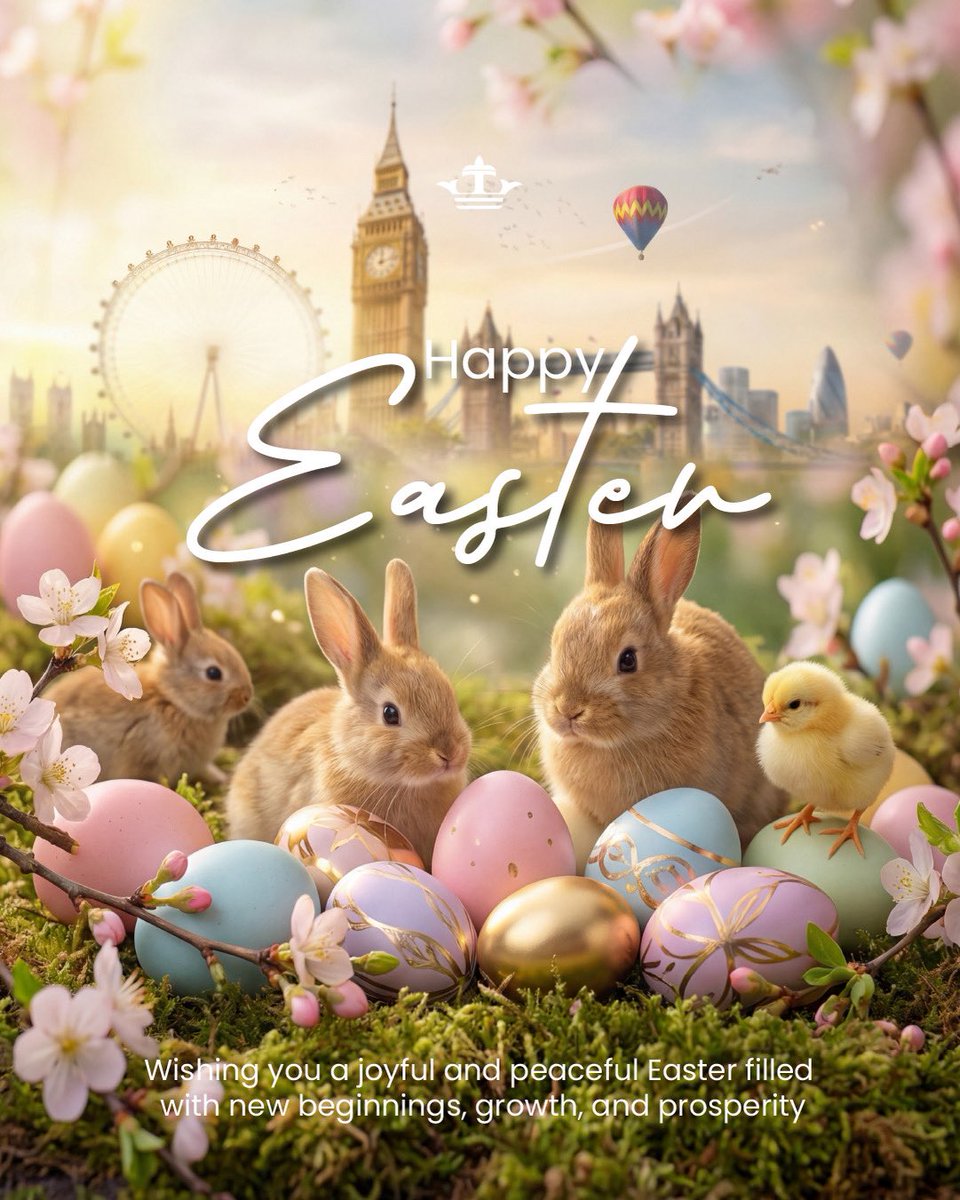 Celebrating the spirit of renewal and progress this Easter. Wishing you and your family a joyful and prosperous season. #happyeaster