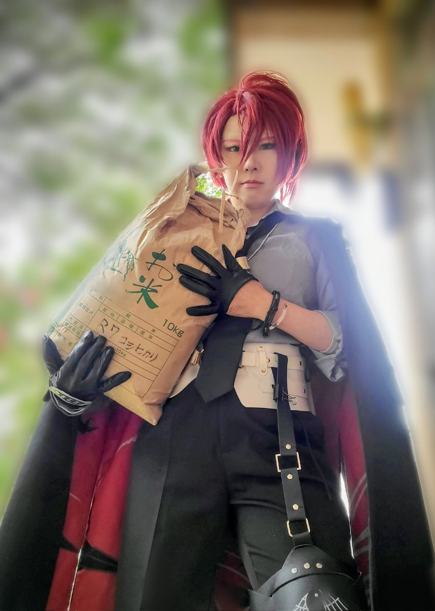 ⚠️cos.

______________

ごっちんが新米をお届けだよ🍚
たくさん食べてね🍙